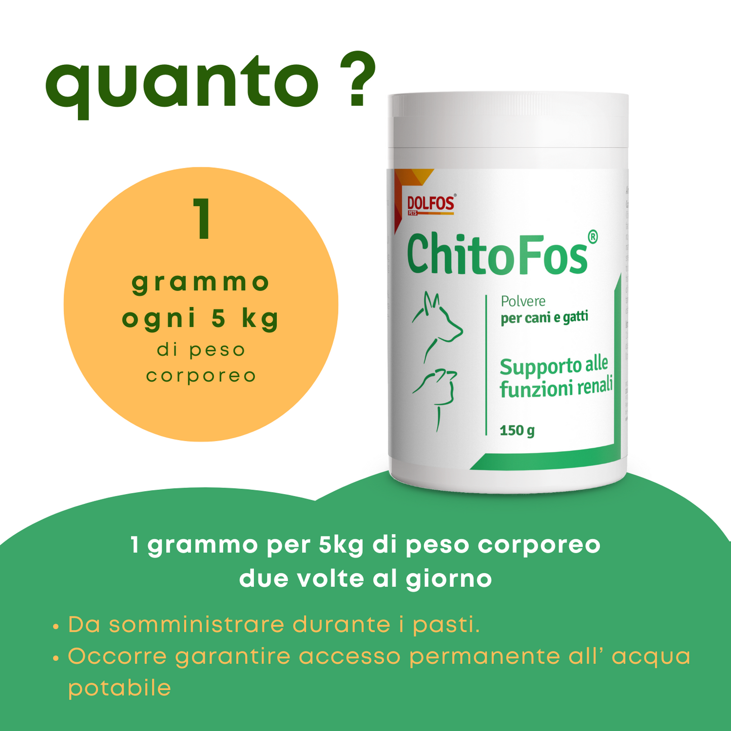 ChitoFos ".. a supporto delle funzioni renali"