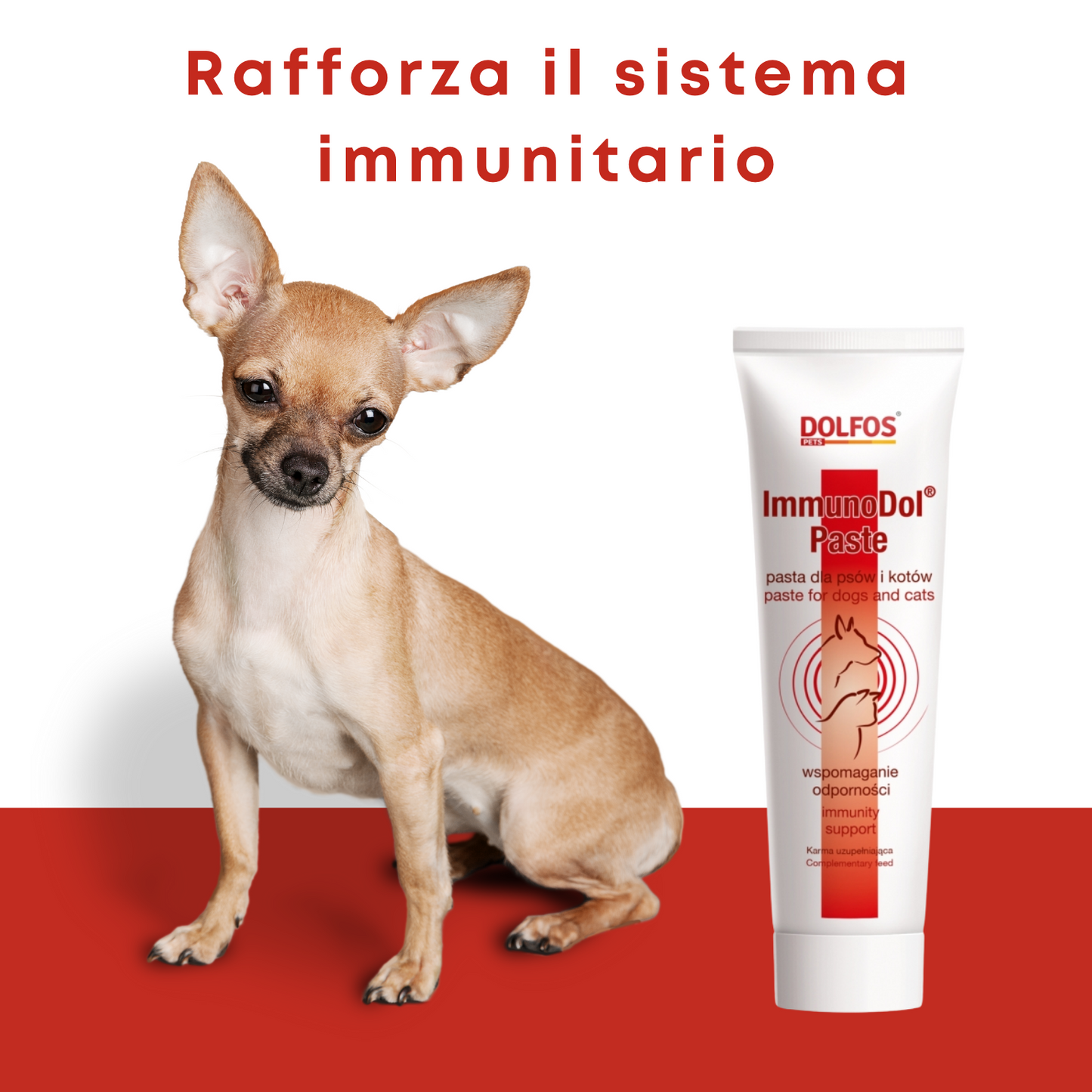ImmunoDol Paste 100 "... rinforza il sistema immunitario .."