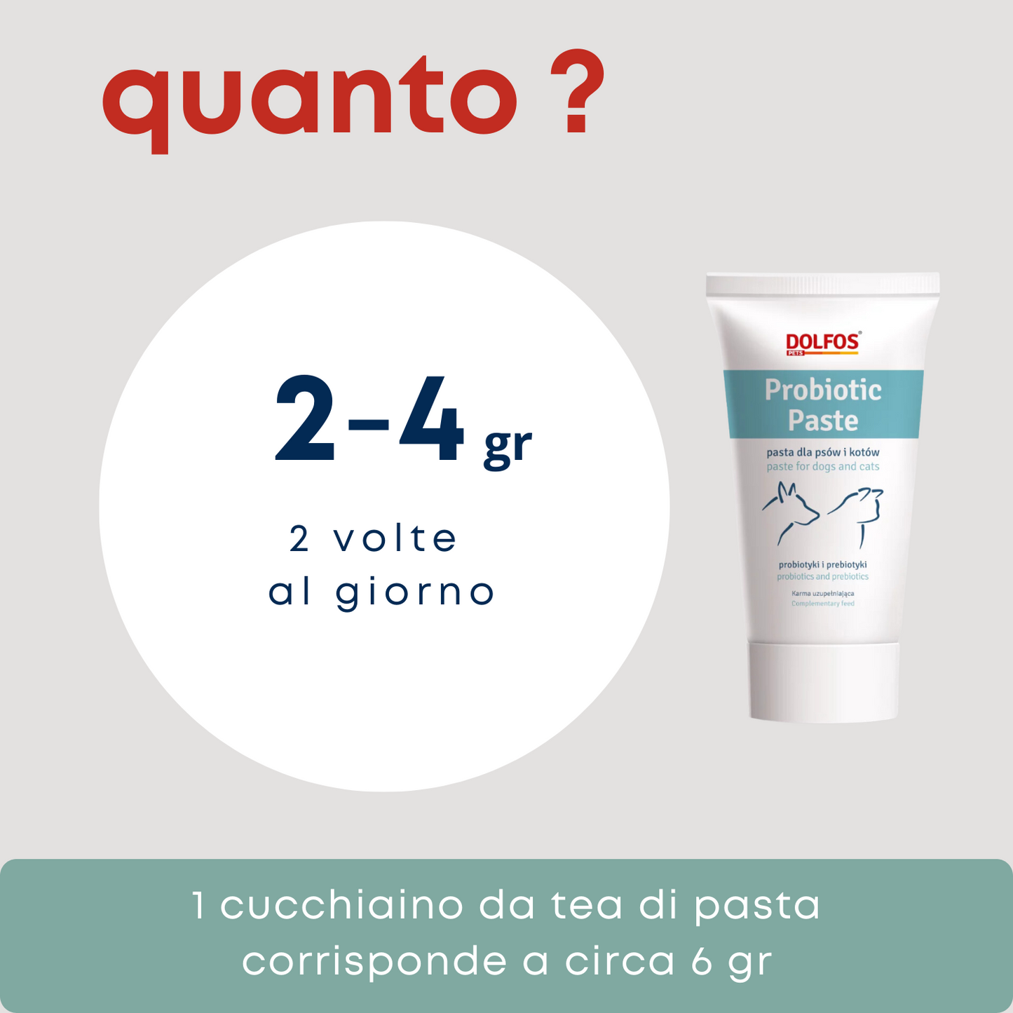 Probiotic Paste 50 "..probiotici e prebiotici in pasta.."