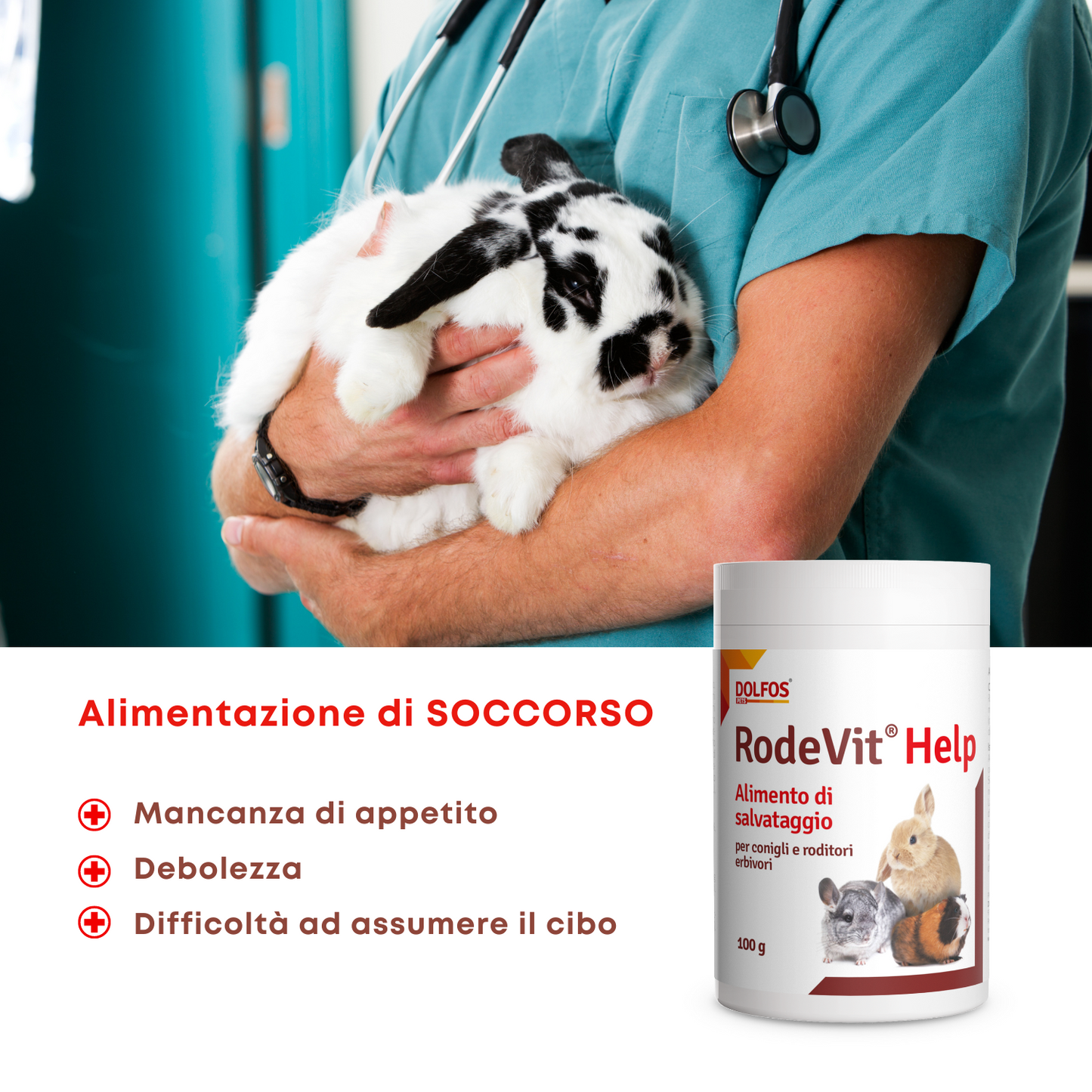 RodeVit Help " .. alimento di soccorso nei periodi di inappetenza..per erbivori "