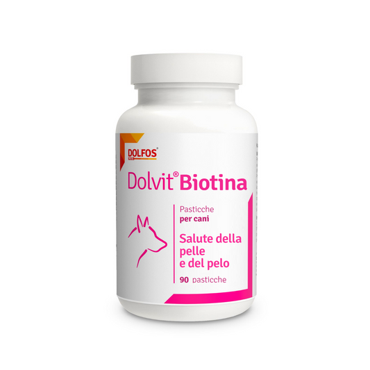 Dolvit Biotina 90 - Integratore Contro Perdita di Pelo nei Cani
