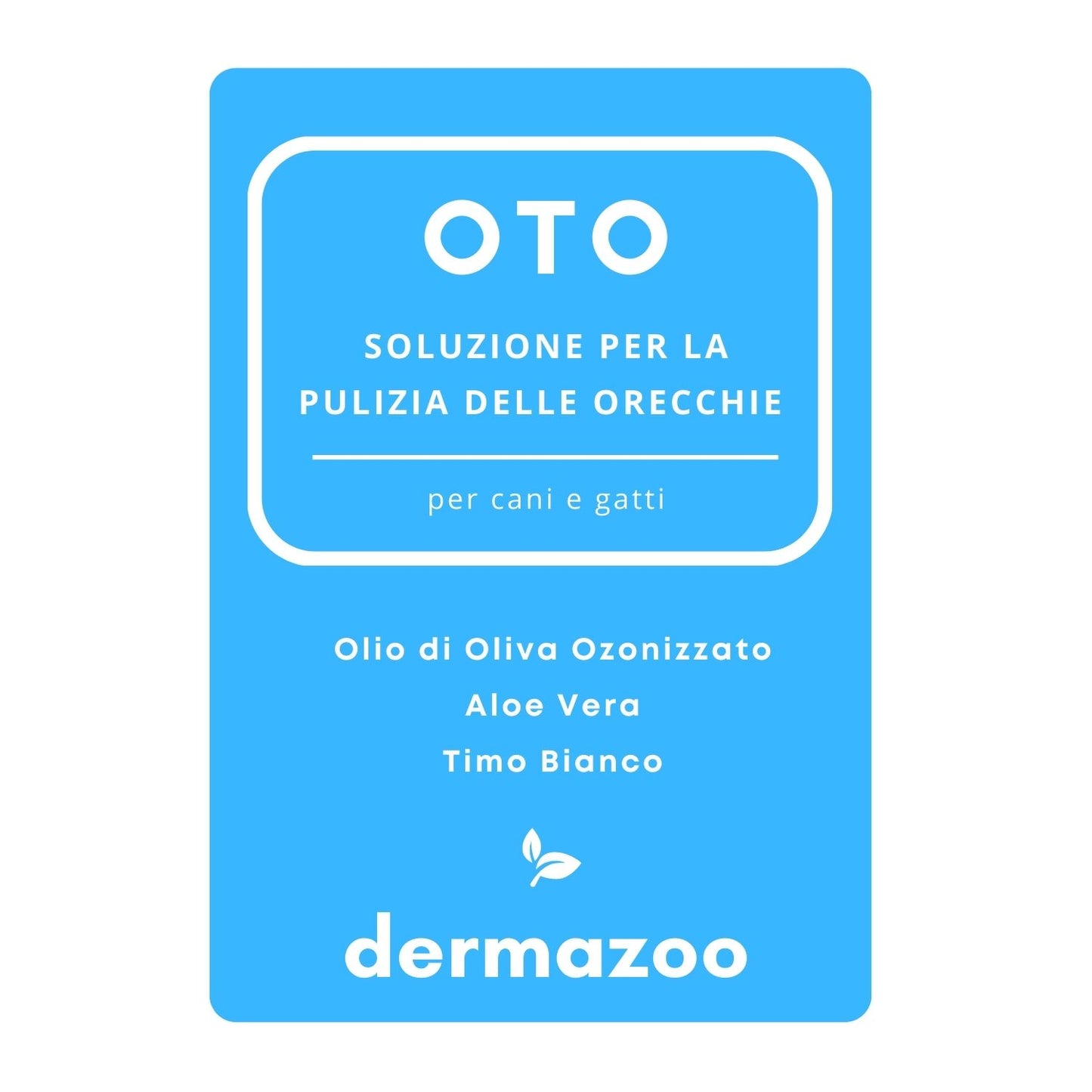 OTO - dermazoo - Soluzione per la pulizia delle orecchie dei cani 100 ml