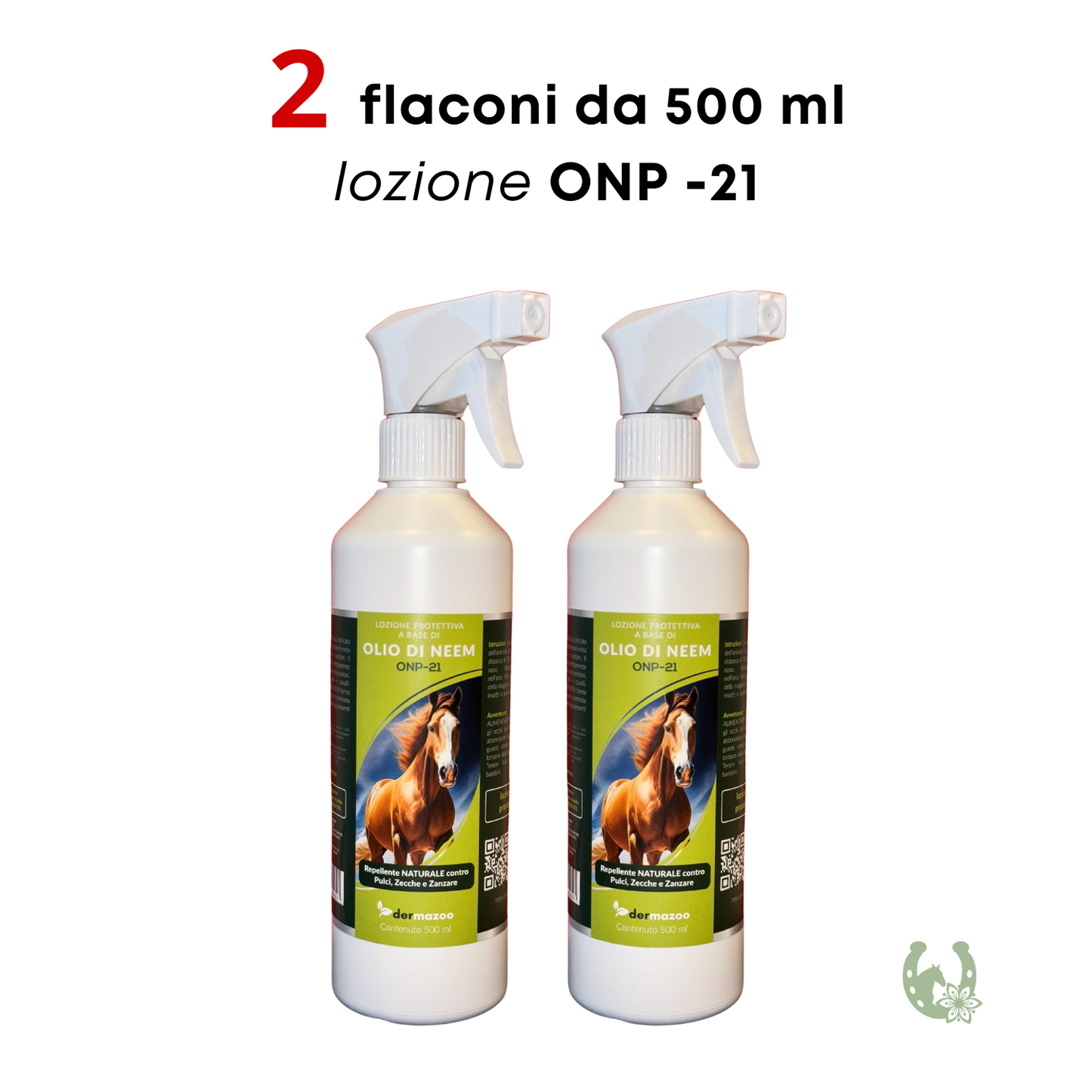 dermazoo - Olio di Neem per Cavalli Repellente Spray