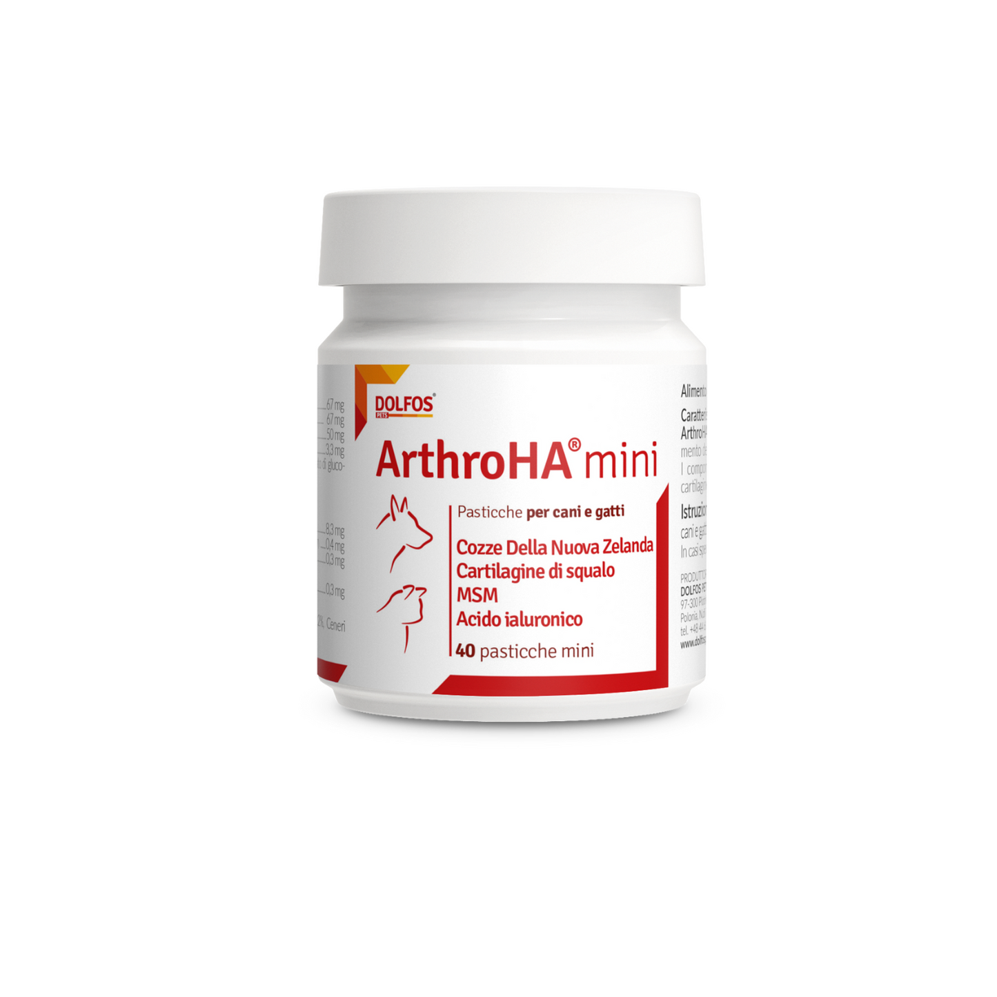 ArthroHA mini 40 "particolarmente indicato nei casi di artrosi"