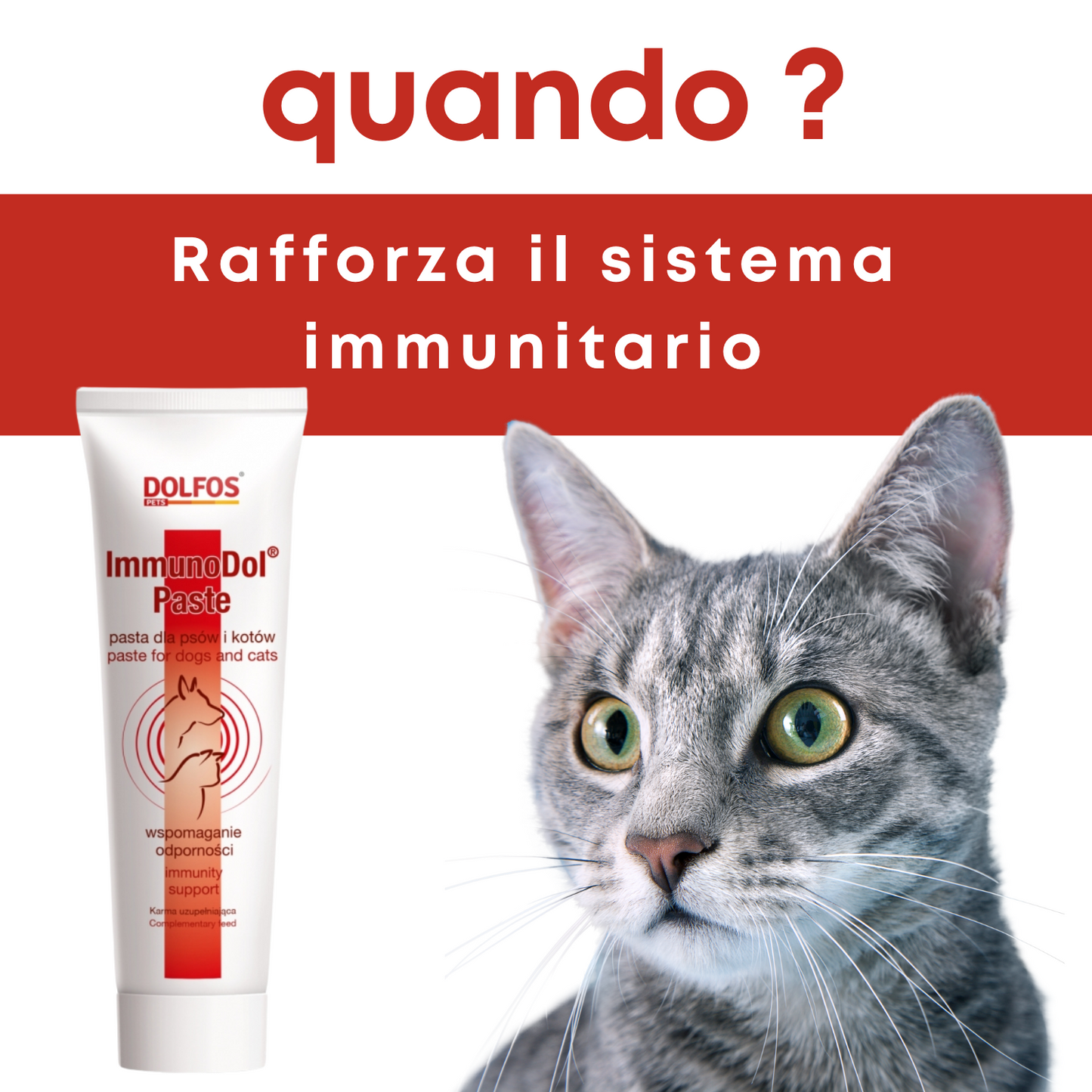 ImmunoDol Paste 100 "... rinforza il sistema immunitario .."
