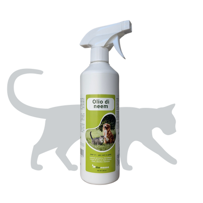 dermazoo - Olio di Neem per Gatti Repellente Spray