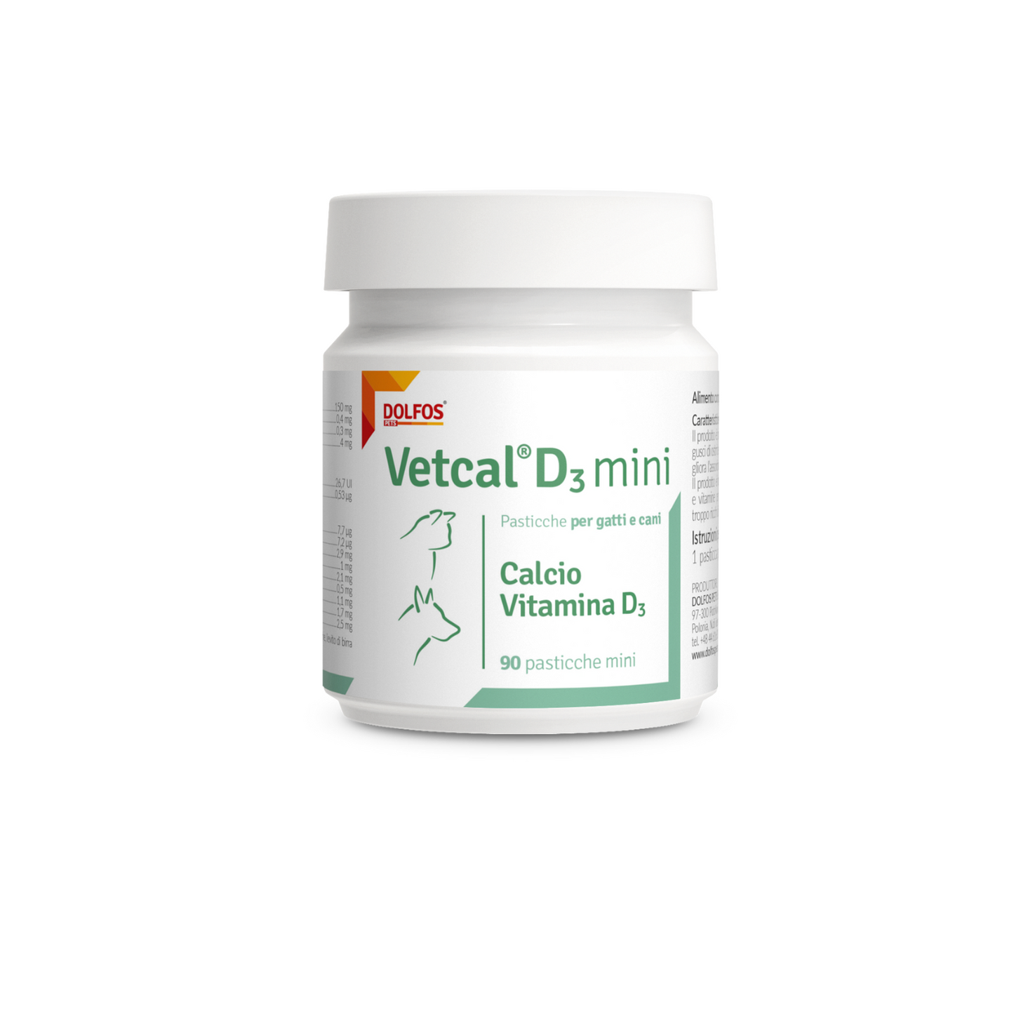 Vetcal D3 "... vitamine e minerali senza fosforo..."