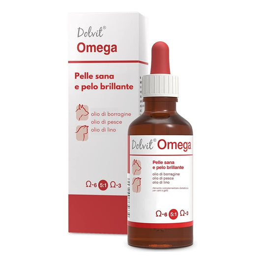 Dolvit Omega 50 - Integratore di omega 3 e 6 per cani