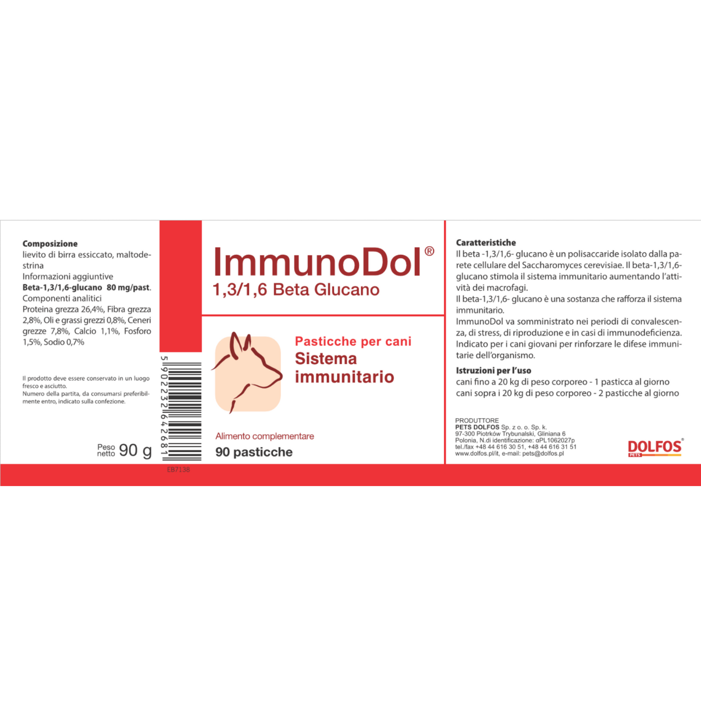 ImmunoDol 90 "... rinforza il sistema immunitario .."