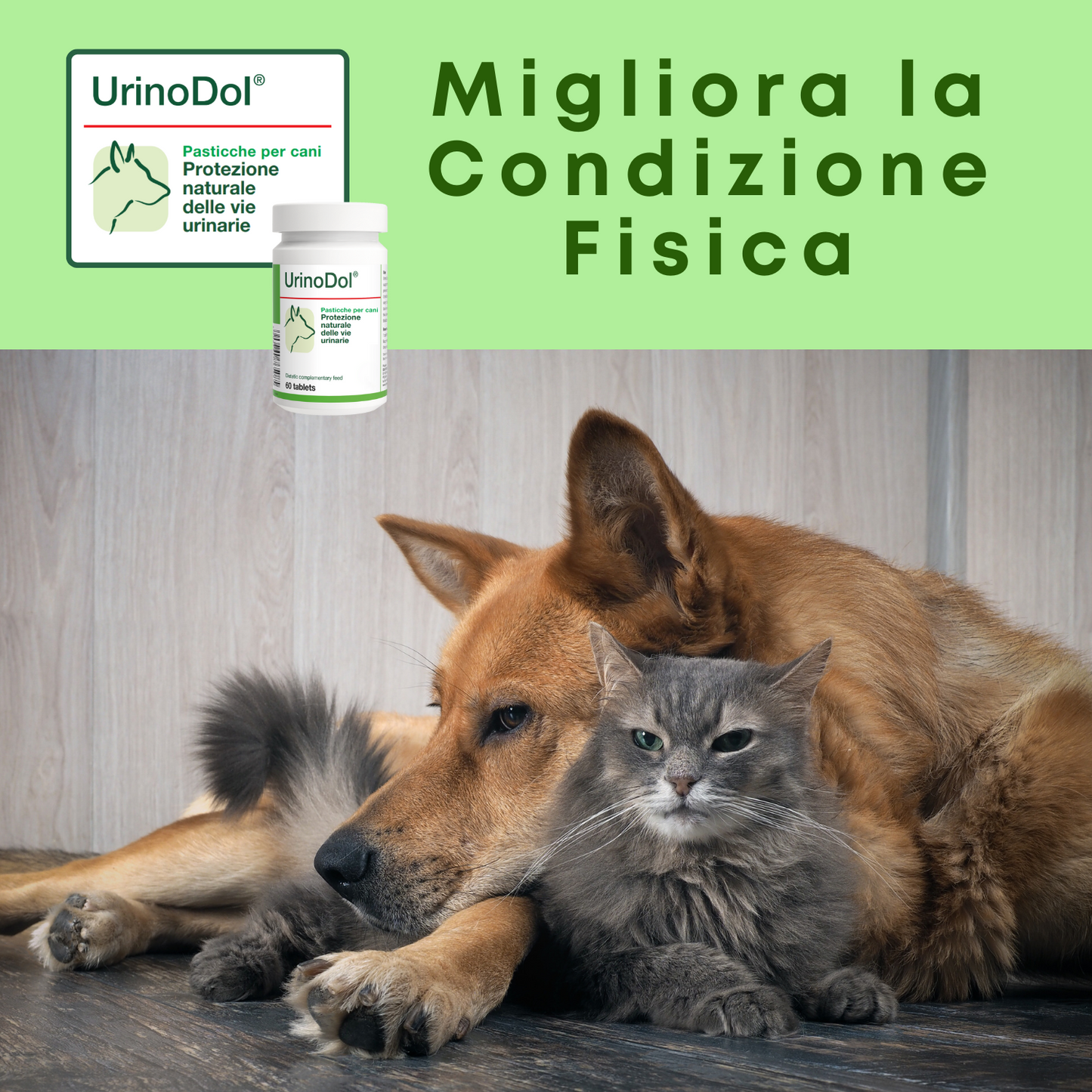 UrinoDol 60 "... protezione naturale delle vie urinarie del cane... "