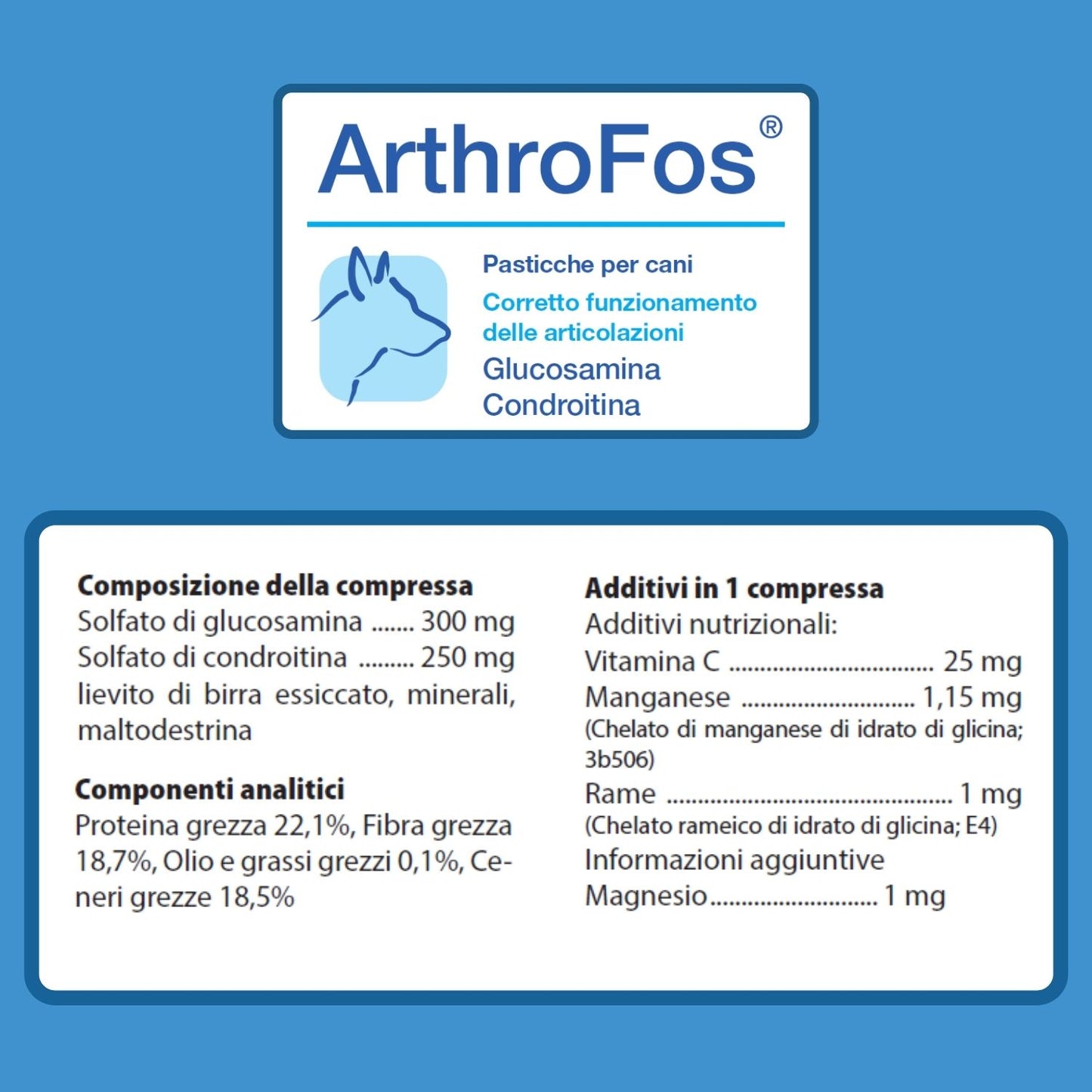 ArthroFos 60 "ideale per lo sviluppo delle articolazioni"