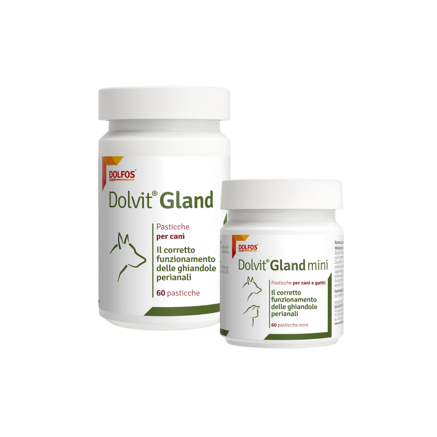 Dolvit Gland mini 60 - " ... favorisce lo svuotamento delle ghiandole perianali del gatto ...."