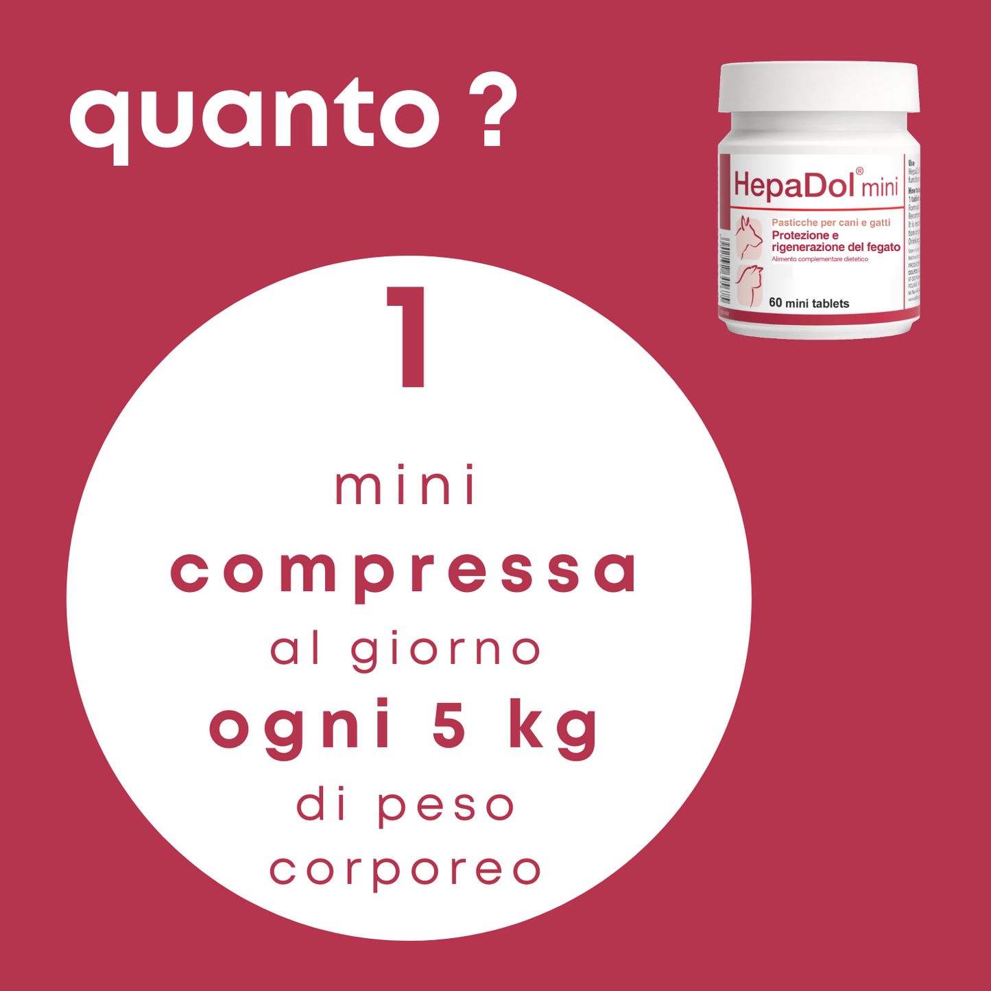 HepaDol mini 60 "... migliora la funzione epatica...."
