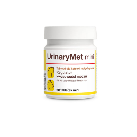 UrinaryMet mini 60 ".... acidificante delle urine, a base di metionina.."