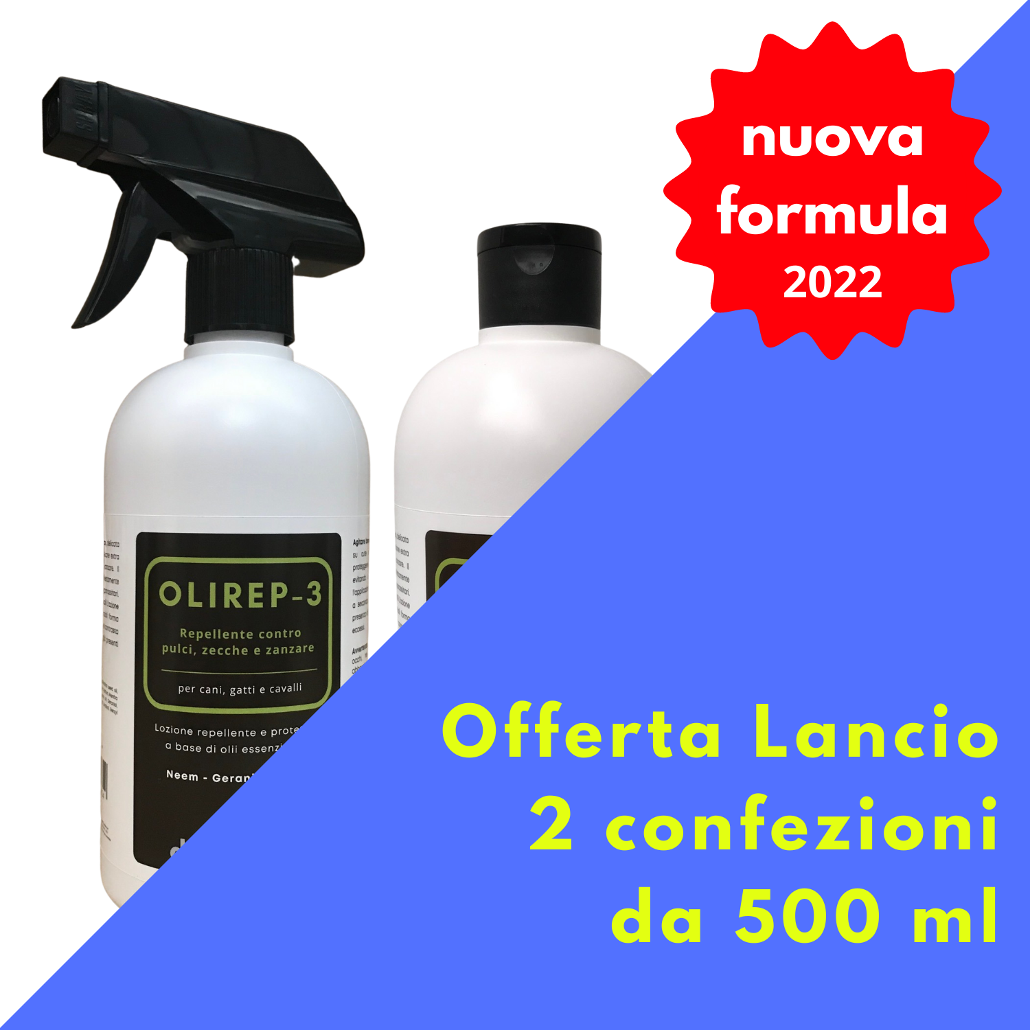 ᐅ Shampoo Repellente Naturale per Pulci e Zecche per Cane e Gatto