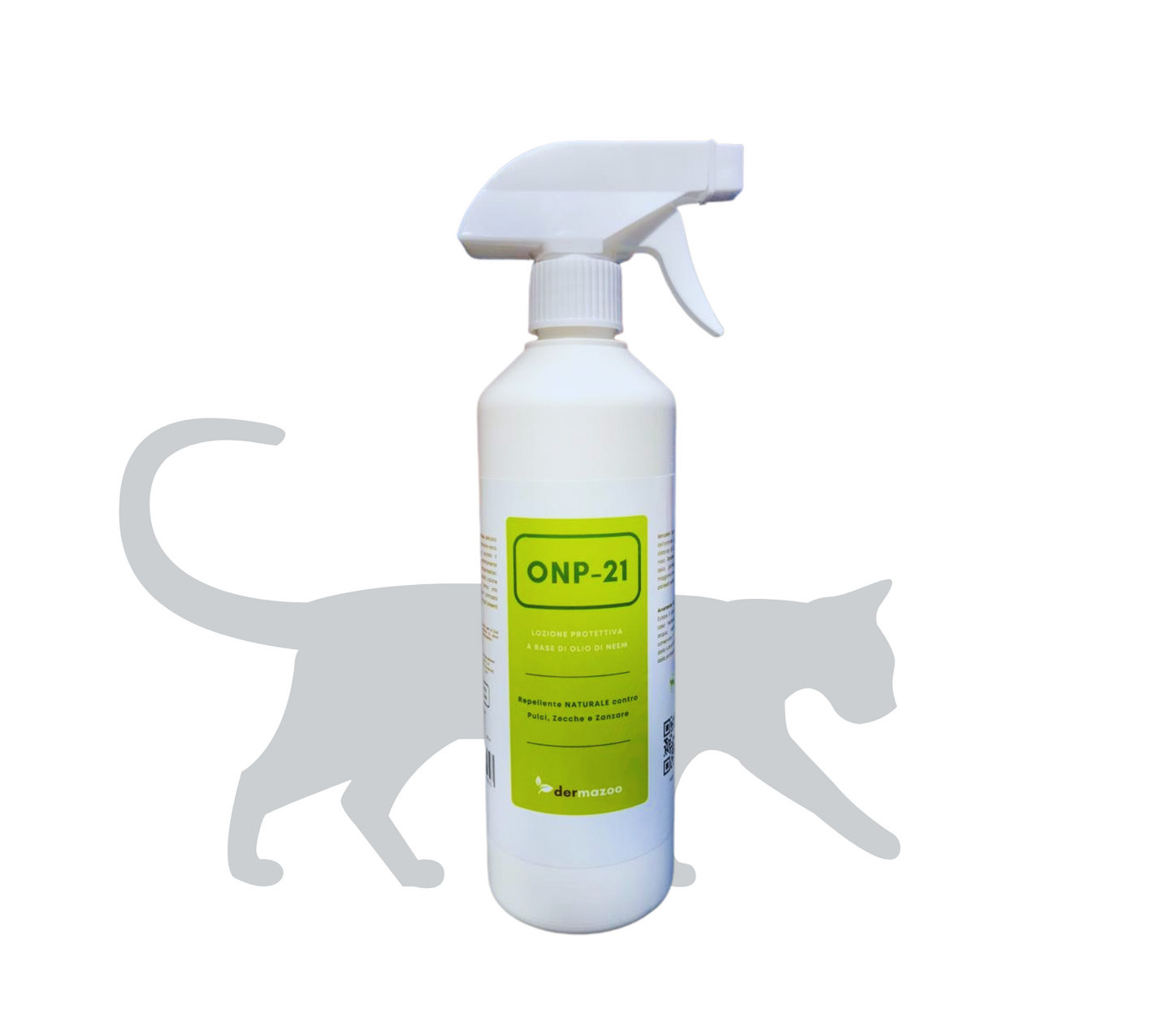 dermazoo - Olio di Neem per Gatti Repellente Spray